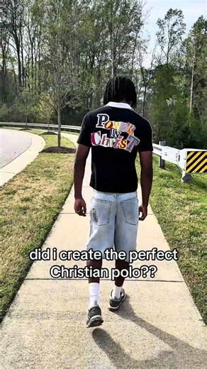 Power in Christ Polo Drop on May 1st- Get early access in bio #christianfashion #faithwear #fashion