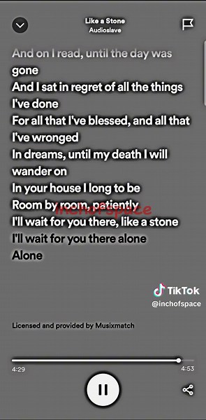 Like A Stone: Audioslave Sped Up Remix