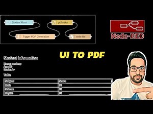 Node-RED: UI Forms to PDFs - High-Level Scripting Deep Dive