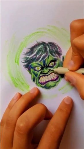 🥦 HULK SPEED SKETCHING ☄️