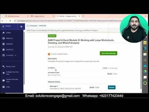 Shelly Cashman Excel 365 | Module 3: SAM Project A | Freedom Financial
