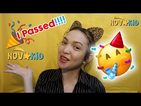 NOVAKID INTRODUCTION VIDEO | I passed!!!!