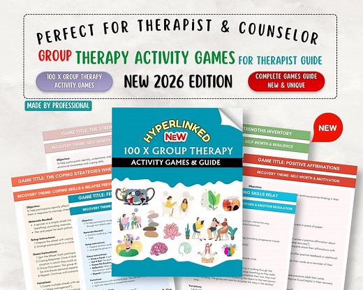 Addiction Recovery Group Therapy Games, Coping Skills (PDF File) - Etsy