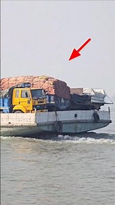 Why are trucks transported on ships? #shorts