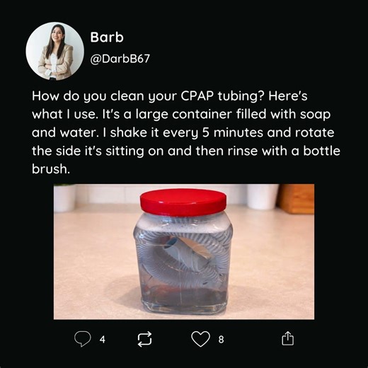 Somewhere between bedtime and morning coffee, you’re inventing new ways to clean CPAP tubing.