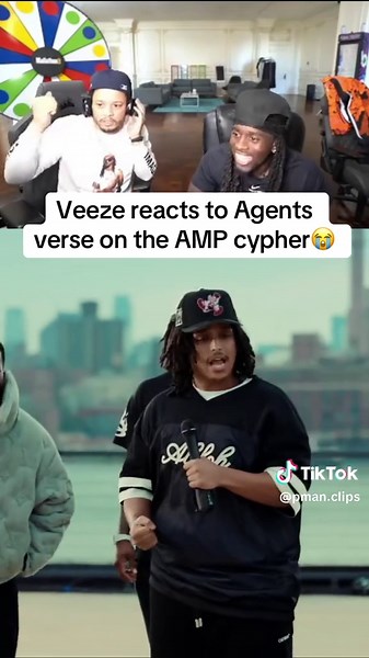 Veeze Reacts to AMP Cypher Agent's Verse