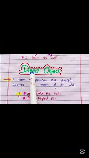 direct and indirect objects, direct and indirect object in English grammar
