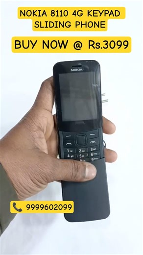 NOKIA 8110 Slider Keypad Mobile @ Rs.3099 | Zoneofdeals.com |📞9999602099 | #shortsfeed #viralshorts