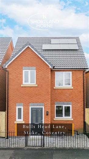 Shortland Horne Estate Agents on Instagram: "🚨 PRICE ADJUSTMENT 🚨 📍Bulls Head Lane, Stoke, Coventry 💰Guide Price £325,000💰 💥Four Bedroom Detached New Build 💥Two En Suites And Family Bathroom 💥Beautifully Presented Throughout 💥Rear Garden 💥Great Links To UHCW, Local Amenities And The Motorway Network 💥Solar Panels 💥Build Complete For November For Further Info ⬇️⬇️⬇️⬇️⬇️ 📞02476 222123 📧sales@shortland-horne.co.uk 💻www.shortland-horne.co.uk #coventry #newbuild #reels #viral #trending