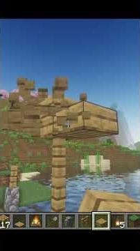 Minecraft Easy Bridge Design💦 #fyp #minecraft #viral