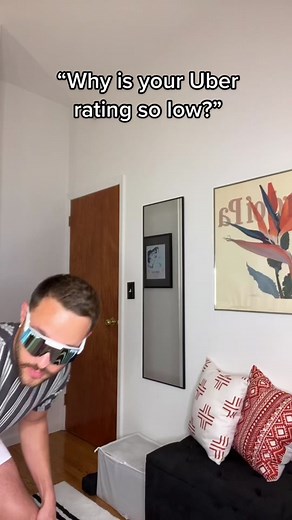 Want a better Uber rating? Be kind, and please don’t slam the door 🙏🥹 #uber