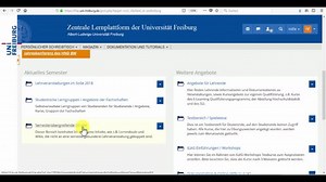 Tutorial: Einen Kurs auf ILIAS anlegen - Medien - Videoportal Universität Freiburg