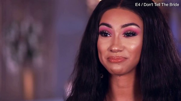 Girl admits struggle to give up control on Don't Tell The Bride