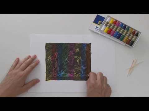 Manley: Técnica esgrafiado / Sgraffito technique