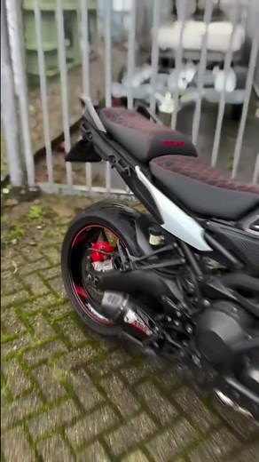 Crazy looking Yamaha Tracer 900 fully upgraded and custom made design