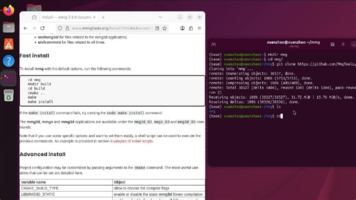 学习使用cmake安装mmg