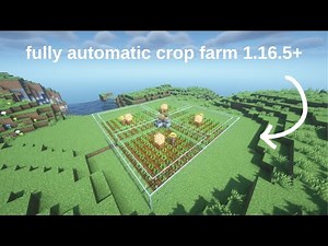 Ultimate Automatic Villager Crop Farm Tutorial Easy & Efficient Build! [1.21/.1.20/1.19/1.18/1.16.5]