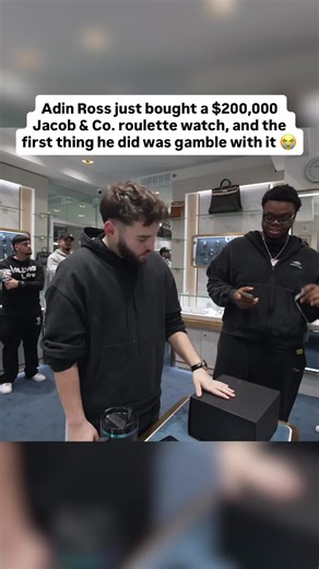 Adin Ross Gambles with $200,000 Jacob & Co. Roulette Watch