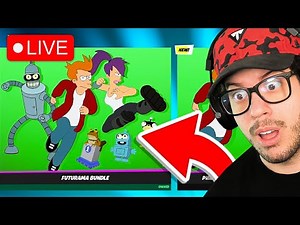 NEW UPDATE in Fortnite! (New Weapons and Futurama Collab)