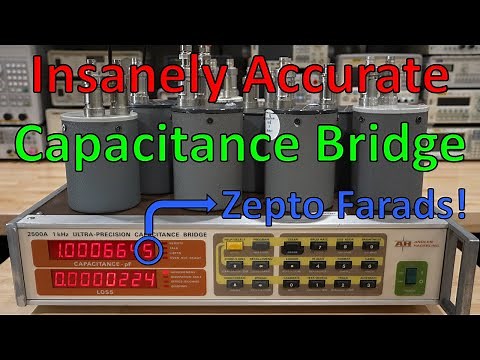 TSP #340 - I Bought a Bridge! World's Most Accurate Capacitance Bridge Theory, Teardown & Experiment