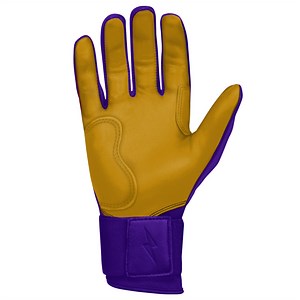 Purple Batting Gloves | Full Wrap Batting Gloves