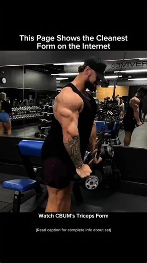 11K reactions · 93 shares | Perfect form of triceps rope cable push...