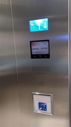 Morris Vermaport Glass lift at Merry Hill #shorts #elevator #lift