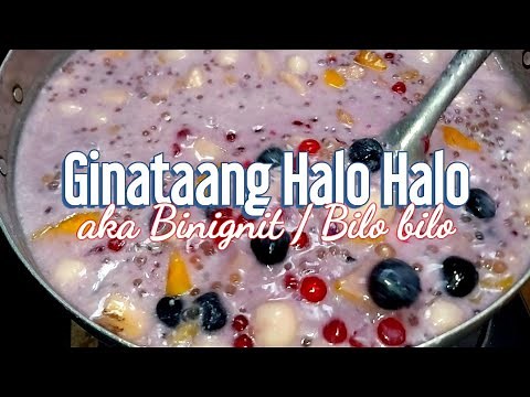 Ginataang Halo Halo / Binignit / Bilo Bilo | How to Cook | Mhan's Lutong Pinoy Recipe