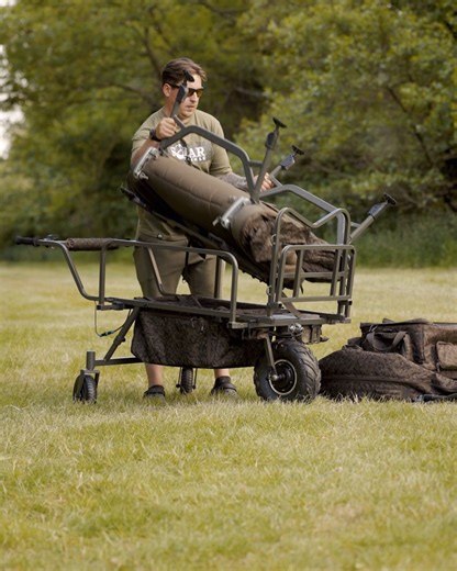 Solar Tackle on Instagram: "Coming soon to a Solar Store near you! Solar SP C-Tech Traveller Power Barrow is on a mission and its not stopping! #solar #solartackle #power #fishing #camper #outdoor #life #carp # carpfishing #barrow #travel"