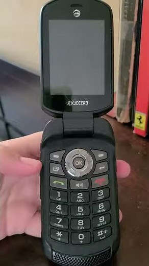 Kyocera DuraXE Power ON & Power OFF (internal screen)