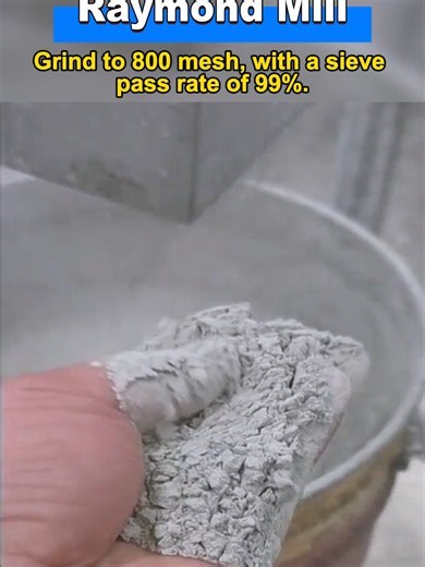 The new generation Raymond mill features enhanced performance, capable of grinding materials to 800 mesh with a screening efficiency as high as 99%. #RaymondMill #GermanStyleGrindingMill #OreGrindingMachine