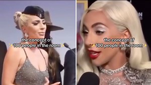 Lady Gaga Saying "100 People In a Room" | Know Your Meme
