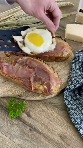 🥖TARTINE SALÉE JAMBON PECORINO🥓