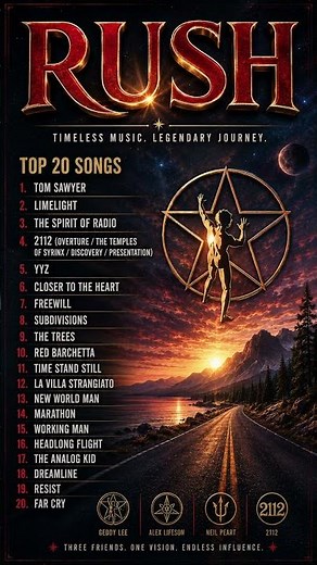 What's Your Favorite Rush Song? | Classic Rock🎸#shortmusicclips #music