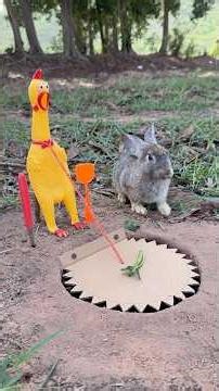 Creative Quick Rabbit Trap #camping #outdoors #bushcraft
