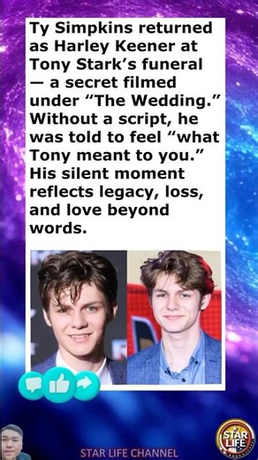 Why Did Harley Keener Secretly Appear at Tony’s Funeral?