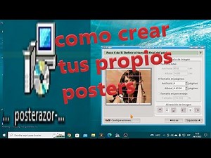 (posterazor) como hacer tus propios posters