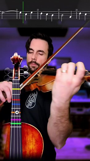 Golden Hour Violin Tutorial with Sheet Music and Violin Tabs