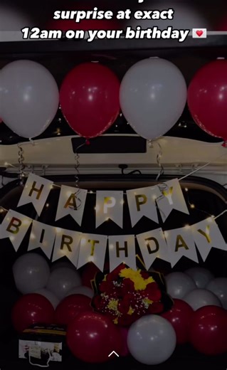 Birthday car trunk surprise ❤️ #ballonndecor #love #decoration #surrey #happybirthday #cardecorsurrey #birthdaysurpriseforher #weddingsurrey #birthdaydecor