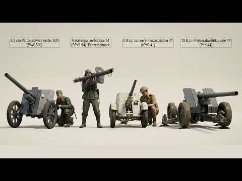 Every German Anti-Tank Weapon Used in WW2