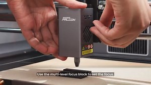 CREALITY FALCON A1 10W Laser Engraver, 80W Enclosed Laser Cutter and Engraver Machine with Air Assist, Smart Camera Positioning, 600mm/s Speed, Smart Material Recognition, Ideal for Wood & Metal