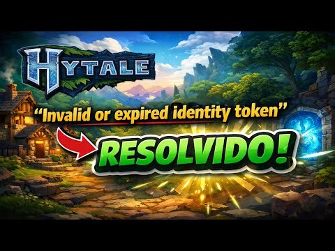 COMO RESOLVER - Invalid or expired indetity token - HYTALE