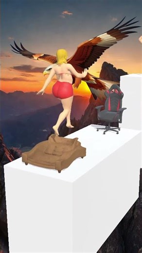 Squeezy Jumping Girl Challenge! 😍 #squeezygirl #gameplay #10