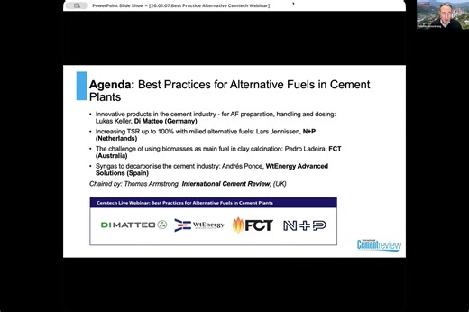 Cemtech Live Webinar: Best Practices for Alternative Fuels in Cement Plants
