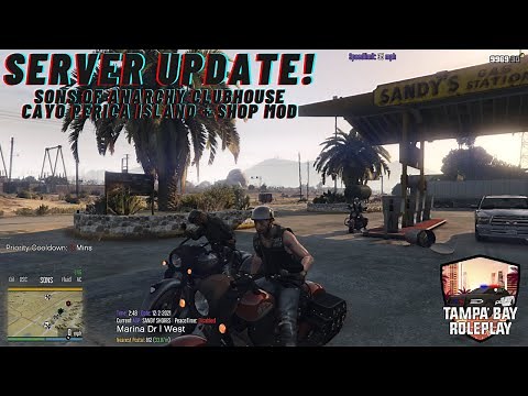 GTA V FiveM Roleplay | MASSIVE SERVER UPDATE! SONS OF ANARCHY CLUBHOUSE + CAYO PERICA ISLAND