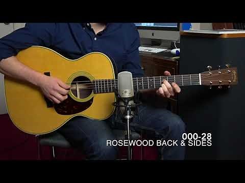 Mahogany vs Rosewood - 000 Edition (000-18 vs 000-28)