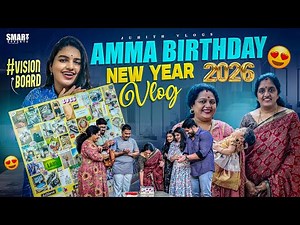 Amma Birthday celebrations💕& New Year Special Vlog😍|ఈ Year Vision Board చేసుకున|Juhith Vlogs|