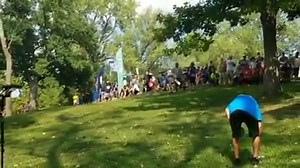 Final putts for Feldberg, McCray, Schultz and Moser during the Final 9 at Waterworks. After a decade long wait, Dave Feldberg got his second world title, this time as your 2018 Pro Masters 40 World Champion! #2018MastersWorlds #discgolf #KCMO | Professional Disc Golf Association