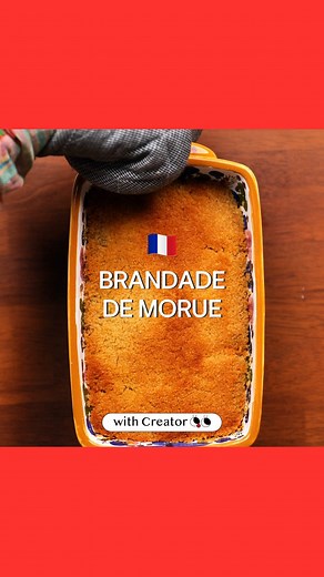 Life’s Good Kitchen on Instagram: "Make game day extra special with Brandade de Morue, a creamy blend of salt cod and mashed potatoes. Feel the spirit of Paris in your own home with every bite of this French appetizer. 🇫🇷✨ 📝 Neochef x Creator Recipe 🍽️ Brandade de Morue ✔️Ingredients 320g skinless cod fillet(with 500g salt), 300g potatoes (with 2L water & 20g salt), 100g breadcrumb (with 10ml olive oil & 1g salt), 1L whole milk, 2 bay leaves, 2 garlic cloves, 10 black peppercorns, 15g butter