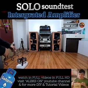 1K views · 14 reactions | SOLO sound test ng integrated amplifier #diy #box #speaker #test #amplifier #videoke #soundsystem #karaoke @topfans | BL custom PH | Facebook